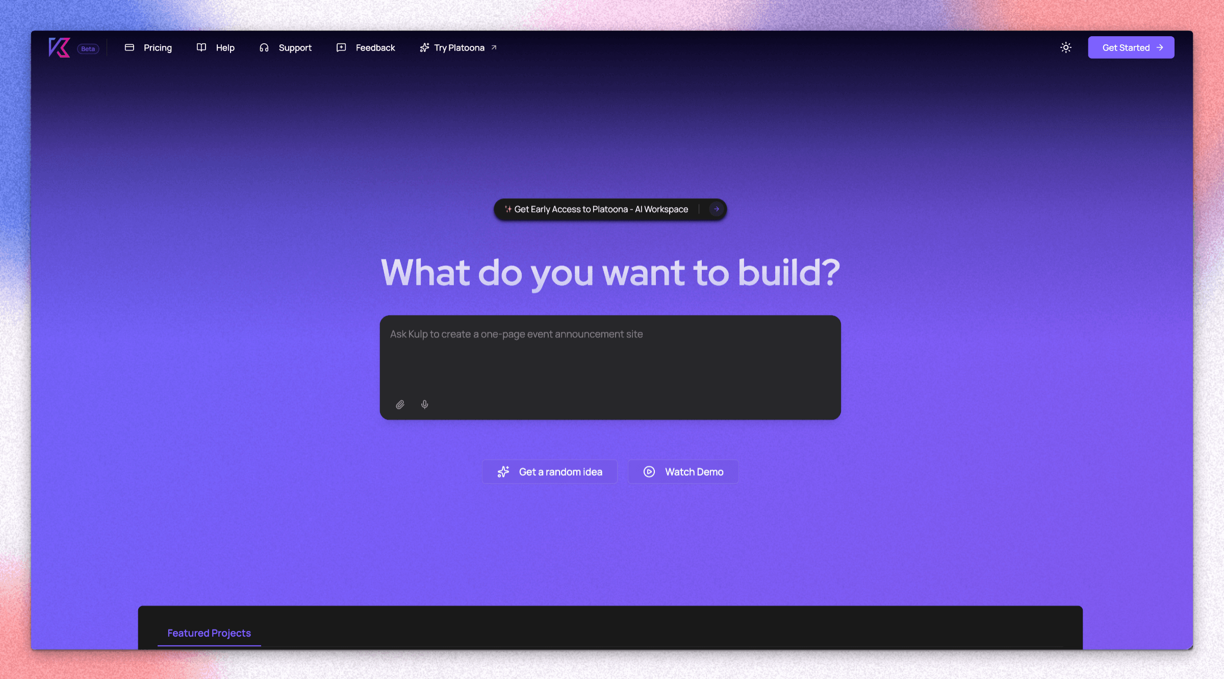 AI Vibe Coding Platform